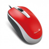 GENIUS myš DX-120, drátová, 1200 dpi, USB, červená 31010105109