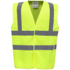 Yoko | HVW100 Hi-Vis bezpečnostná vesta_79.W100 Farba: hi vis yellow, Veľkosť: 4XL