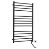 Sapho REDONDO elektrický sušiak uterákov, guľatý, 630x1160 mm, 130 W, čierna ER230BV