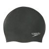 Speedo Silicone Swimming Cap Adults Black One Size