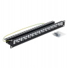 Triton 19' modulární patch panel 1U pro max. 24ks keystone,otvor 14,8x17,5mm , šedý (RAC-PP-X10-A1)