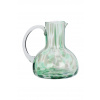 Džbán Madam Stoltz 14 x 14 cm EV.32603 zelená ONE SIZE