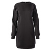 Dámske Šaty KARL LAGERFELD BIG LOGO SWEAT DRESS 230W1355-999 – Čierna