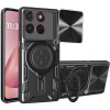 Techsuit - CamGuard Pro kryt s ochranou fotoaparátu pre Motorola Moto G57 Power / Moto G67 Power – čierny