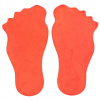 Merco Feet značka na podlahu oranžová
