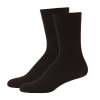2 páry pánske bavlnené ponožky HENRIK SAFA - čierne Veľkosť: 41-45