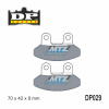 Brzdové doštičky DP029 DP Brakes - zmes Premium OEM Sinter