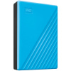 External HDD WD My Passport 2.5'' 4TB USB 3.2 Blue WDBPKJ0040BBL-WESN