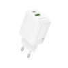 Adaptér Borofone BN29 Fuente s funkciou rýchleho nabíjania 30W Dual white