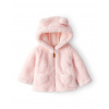 CARTERS CARTER'S Bunda Sherpa na zips pink dievča 9m/veľ.74