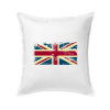 Britská vlajka stará - Vankúš 50x50 - 50x50 - Vrátane výplne ( Biela )