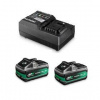Set batérie a nabíjačky HIKOKI (HITACHI) UC18YSL3WJZ