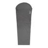Gelert Single Sleeping Bag Liner Charcoal One Size