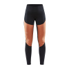Craft ADV SubZ Tights 2 větruodolné kalhoty dámské Barva: černá s oranžovou, Velikost: M