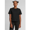 Ladies Organic Boxy Tee - black XXL