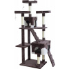 Aga Škrabadlo pre mačky 170 cm Hnedobiele