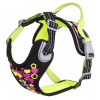Postroj Hurtta Weekend Warrior neon 60-80cm