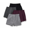 Tchibo - Flanelové boxerky - pre pánov - veľ. XXL/8 - farba: červená/s prúžkami