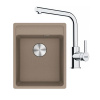 FRANKE SETG253KA fragranit drez 410x510 mm MRG 610-37 RTL Kašmír+batéria FS 3230.031 Chróm FRA 114.0700.696