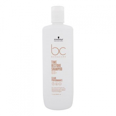 Schwarzkopf Professional BC Bonacure Time Restore Q10 Shampoo posilující šampon pro zralé vlasy 1000 ml pro ženy