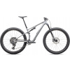 Celoodpružený horský bicykel Specialized Epic 8 Expert Evo - satin silver dust / gunmetal L