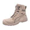 PUMA CONQUEST STONE HIGH S15 / Bezpečnostná obuv S3 - hnedá 45