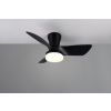 TRIO Reality R64412132 RANDERS Stropný ventilátor s osvetlením D760mm SMD LED 20W/2500lm 2700-6000K čierna, diaľkový ovládač