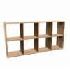 TP Living Regál MALAX 147 cm dub artisan