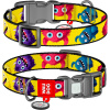 WAUDOG Obojok pre psa Nylon XL 3-58/2,5 cm Furry Monster