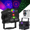 LASEROVÝ PROJEKTOR DISCO DISKOTÉKOVÁ LAMPA 3D DISCO PÁRTY STROBOSKOP