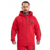 Amstaff mikina na zips s kapucňou Logo 2.0 Zip red/black Veľkosť: M, Farba: červená