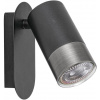 Rabalux Zircon nástenná lampa 1x5 W čierna-strieborná 5069