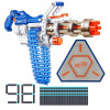 X-SHOT MINIGUN OMEGA ROYALE 36488 + ELEKTRONICKÝ TERČ NERF + ŠÍPKY