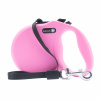 Alcott/Duncun Wanderer Retractable Leash 5m Pink - navíjacie vodítko pre psa, ružové - S