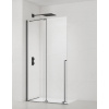 Swiss aqua technologies Sprchová zástěna walk-in 140 cm SAT Xmotion PVD Gun metal SATBWIXM140GM