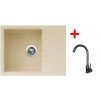 Sinks Perfecto 650 Sahara + Arco čierny matný