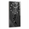 Nástenný hodinový strojček Wallfluent čierny 30 cm