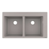 Hansgrohe Drezy Zabudovaný granitový drez S510-F770, betónová sivá 43316380-HG