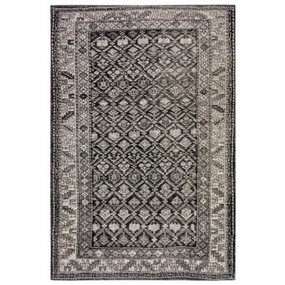 Kusový koberec Catania 105895 Curan Black 120x180 cm