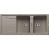 Blanco Sona 8 - Silgranitový drez, 116x50 cm, tartufo 519705