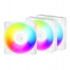 ARCTIC P14 Pro Reverse A-RGB (White) 3-pack - ventilátor do PC 140mm 4pin PWM PST reverzný design (b (ACFAN00328A)