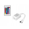 Ovládač LED pásikov RGB 6A 12V diaľkový ovládač IR do 5 m 72 W