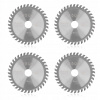 4X PÍLOVÝ KOTÚČ S WIDIOVÝMI ZUBAMI NA DREVO 85X15MM 36T MINI PÍLA