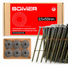 Klince spojené drôtom 2,5/50 R Balenie (9 000