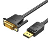 Vention HAFBH adaptér na video kábel 1 m DisplayPort DVI Čierna (HAFBH)