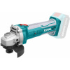 Bruska úhlová AKU, 115mm, 20V Li-ion, 2000mAh, industrial - bez baterie a nabíječky TOTAL-TOOLS