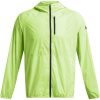 Under Armour Men's Launch Lightweight Water Resistant Wind Resistant Packable Performance Running Jacket Green XL