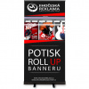 JRshop Čierny Roll-up štandard 85x200