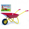 Plechové kolečko Yupee velké červené 78x40x32cm v krabici