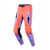 Kalhoty SUPERTECH SCENZ, ALPINESTARS (oranžová korálová/fialová) 2026 34